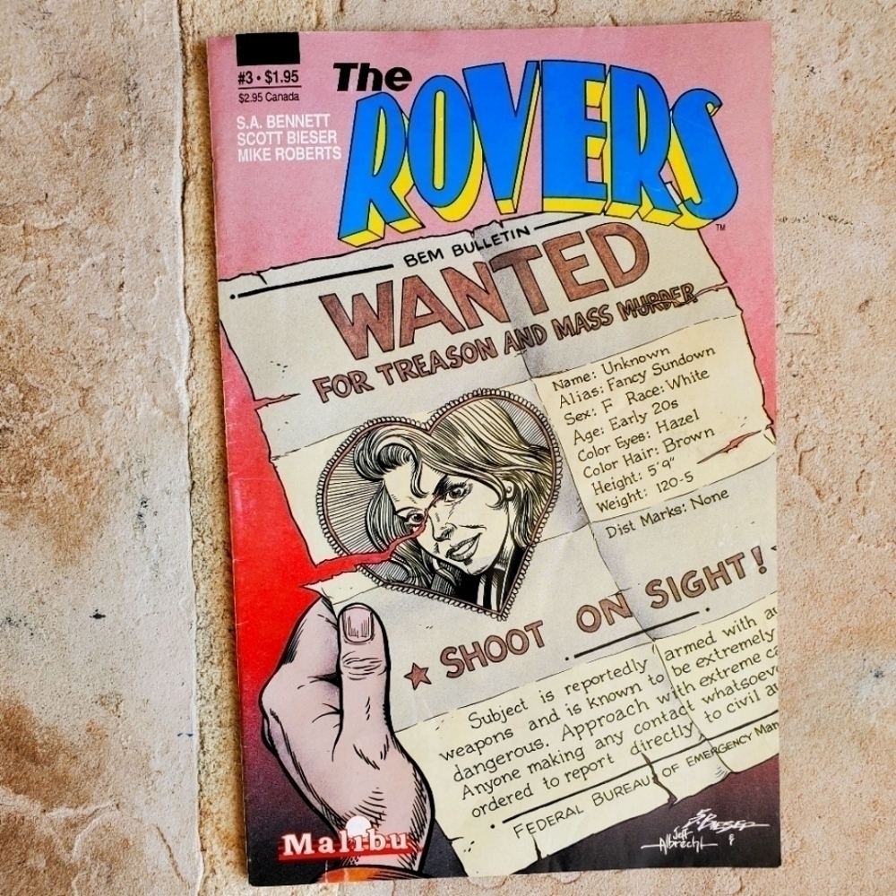 Rovers Comic Book #3